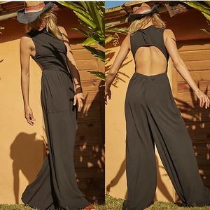 Free People Dream One-Piece in Black. Size Small. NWOT